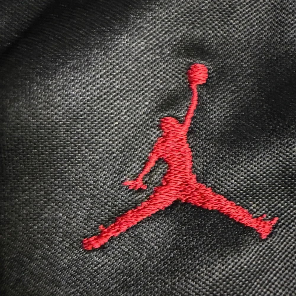 Jordan Warmup Shirt Mens XL Black Green Satin Jumpman Basketball Shooting